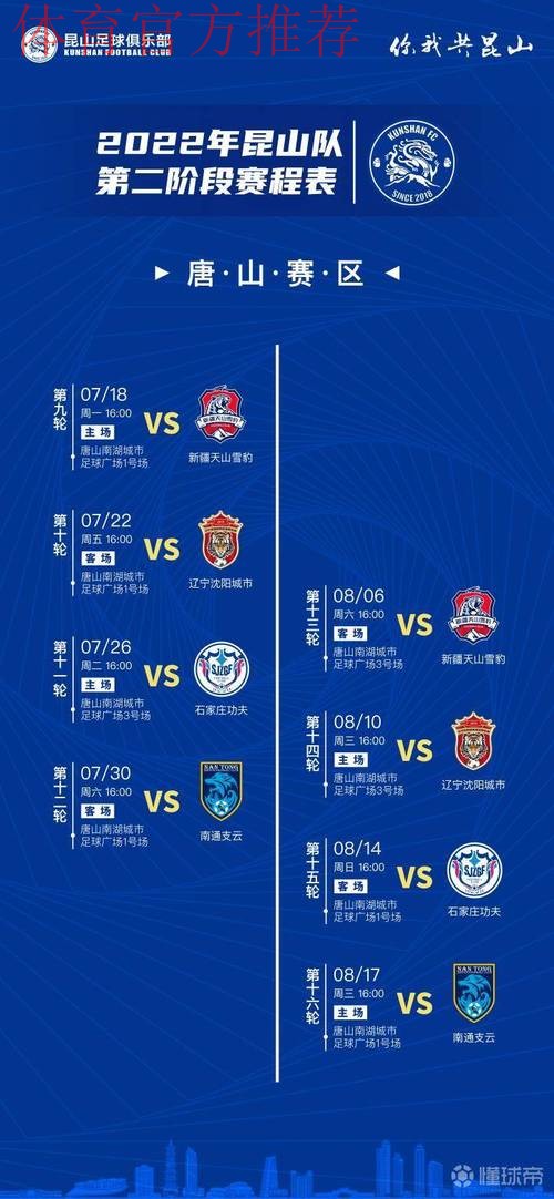 中甲联赛第二阶段分组名单